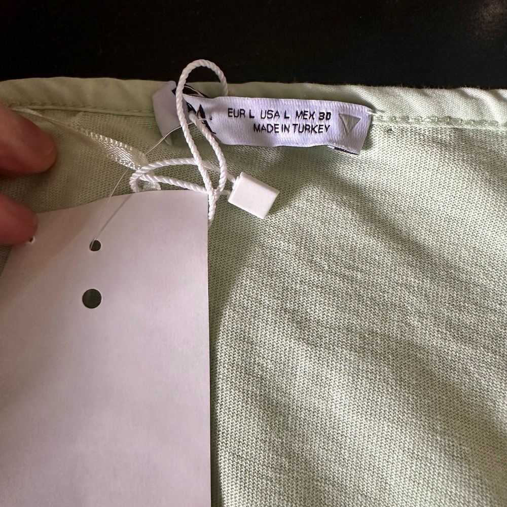 Zara Mint Green Ruffle Maxi Dress - Picture 5 of 12